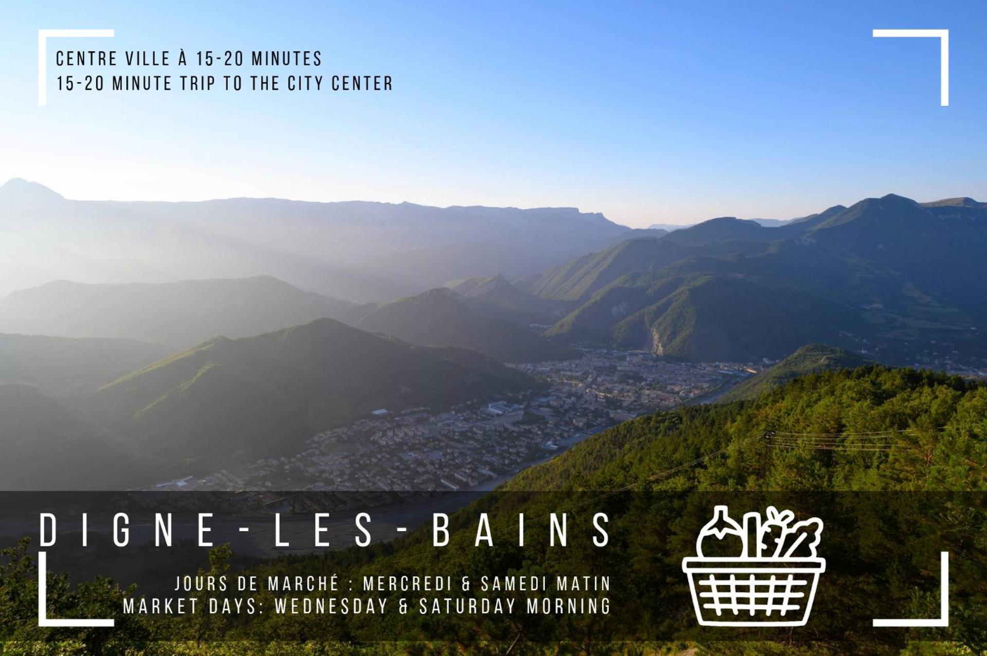 Les Eaux Chaudes Ξενοδοχείο Digne-les-Bains Εξωτερικό φωτογραφία